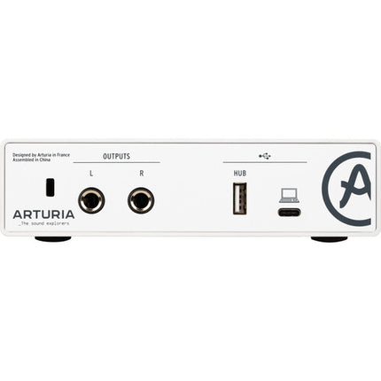 Arturia MiniFuse 1 Interfaz de audio USB Type-C 24-Bit 192 kHz Blanco