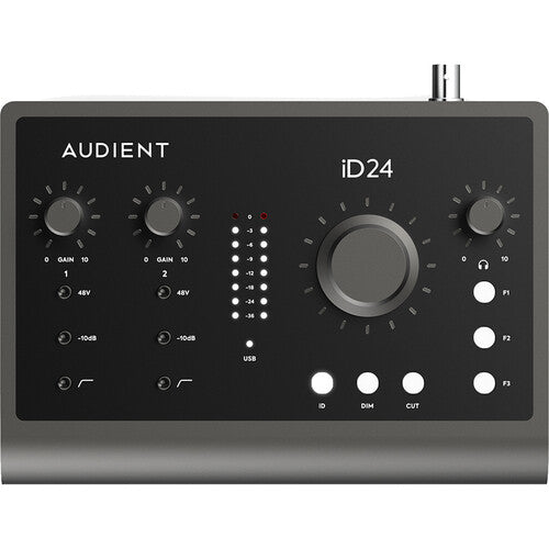 Audient iD24 Interfaz de Audio USB-C 24 Bits 96 kHz 10x14 canales