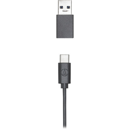 Audio-Technica ATR2x-USB Adaptador de Audio 3.5mm USB Tipo-C 16-Bit 48kHz