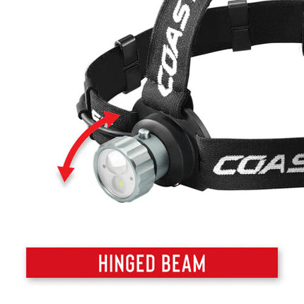 COAST HL45 Linterna Frontal LED de Ángulo Ancho 130 400 Lúmenes IPX4