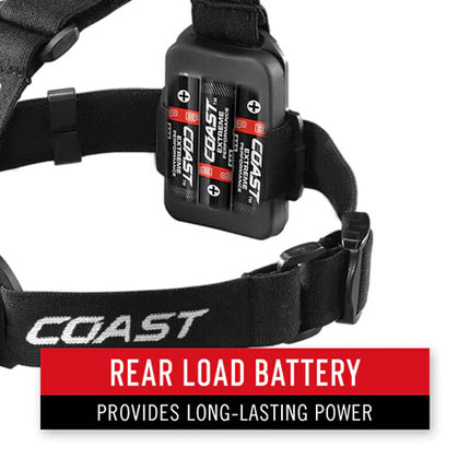 COAST HL45 Linterna Frontal LED de Ángulo Ancho 130 400 Lúmenes IPX4