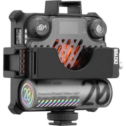 Zhiyun FIVERAY M20 Luz LED Bi-Color 529 Lux 2700-6500K con Batería Integrada