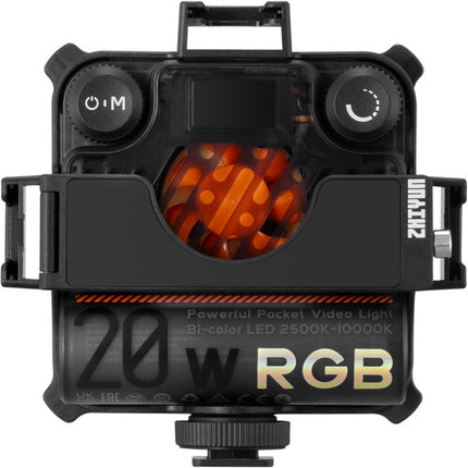 Zhiyun FIVERAY M20C Luz LED RGB para Video Luz 529 Lux 4300K con Batería Integrada