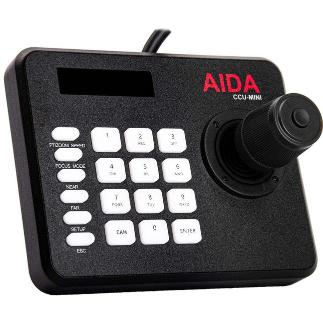 AIDA Imaging Compact Controladora PTZ para 7 cámaras joystick panorámico