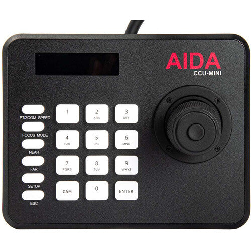 AIDA Imaging Compact Controladora PTZ para 7 cámaras joystick panorámico