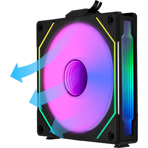 Lian Li Uni Fan SL-Infinity Ventilador para Torre 200-2100 rpm 63.6 CFM Negro