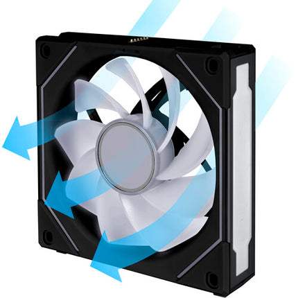 Lian Li Uni Fan SL-Infinity Ventilador para Torre 200-2100 rpm 63.6 CFM Negro