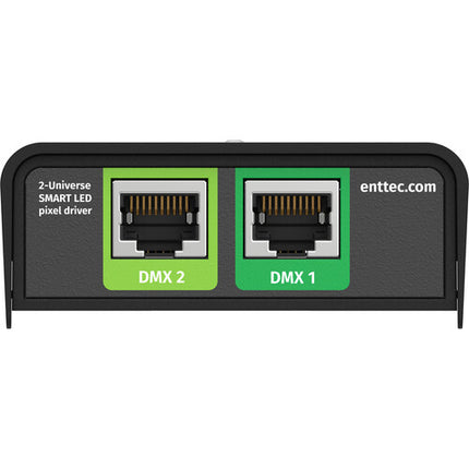 ENTTEC DIN PIXIE controlador de tiras LED para 340 píxeles RGB 2 universos