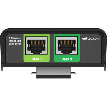 ENTTEC DIN PIXIE controlador de tiras LED para 340 píxeles RGB 2 universos