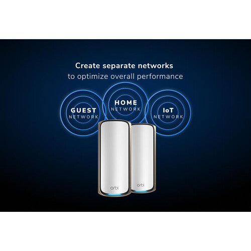 Netgear Orbi 970 BE27000 Sistema Wi-Fi Mesh Quad Banda 27 Gb/s 2 Piezas