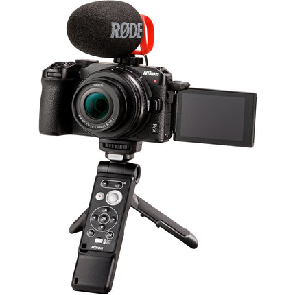 Nikon Z30 Kit de Creadores Cámara Mirrorless 20.9MP UHD 4K30p Pantalla Táctil 3"