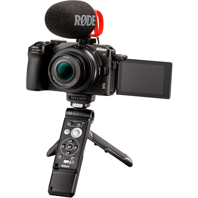 Nikon Z30 Kit de Creadores Cámara Mirrorless 20.9MP UHD 4K30p Pantalla Táctil 3"