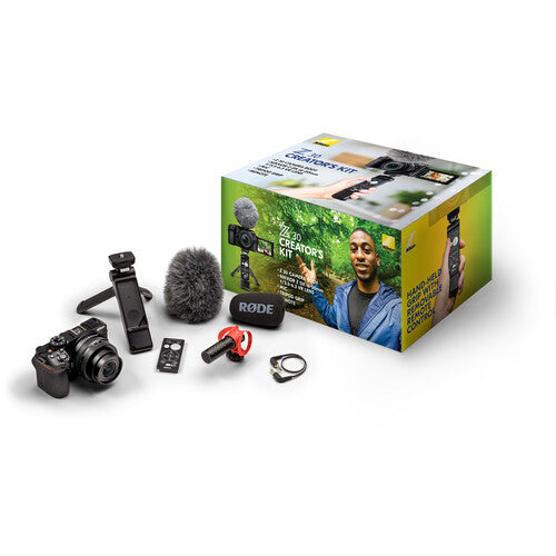 Nikon Z30 Kit de Creadores Cámara Mirrorless 20.9MP UHD 4K30p Pantalla Táctil 3"