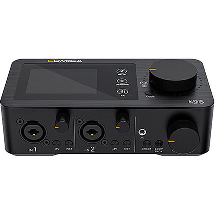 Comica Audio LINKFLEX AD5 Interfaz de Audio 4x4 USB-C Portátil 48kHz 24-Bit