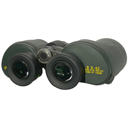 Oberwerk 8x42 Binoculares Deluxe Prisma BAK4 16mm Alivio Ocular
