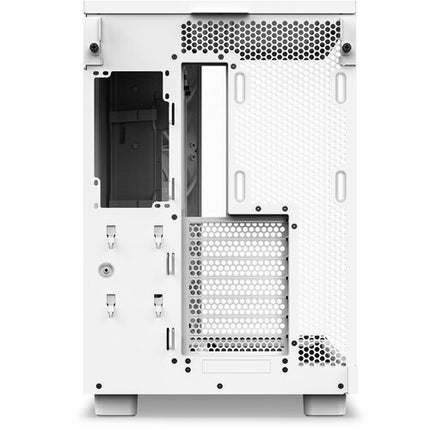 NZXT H6 Flow Blanco Torre Media con Panel de Vidrio Templado y 3 Ventiladores 120mm