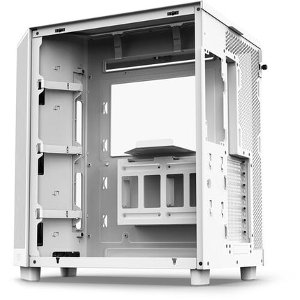 NZXT H6 Flow Blanco Torre Media con Panel de Vidrio Templado y 3 Ventiladores 120mm