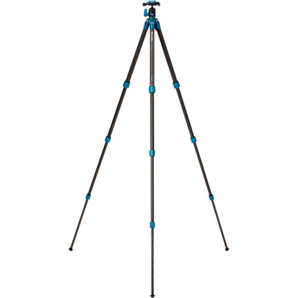 Benro SuperSlim trípode de fibra de carbono con cabezal de bola N00P y altura de 7.1 a 61.4 pulgadas