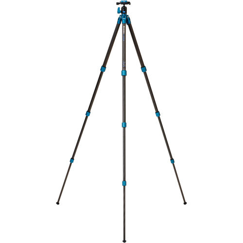 Benro SuperSlim trípode de fibra de carbono con cabezal de bola N00P y altura de 7.1 a 61.4 pulgadas