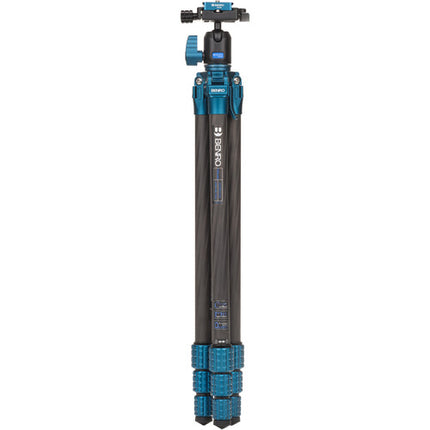 Benro SuperSlim trípode de fibra de carbono con cabezal de bola N00P y altura de 7.1 a 61.4 pulgadas