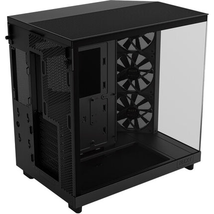 NZXT H6 Flow Mid-Tower Caja Negra Soporta ATX Micro-ATX Mini-ITX