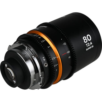Venus Optics Laowa Nanomorph 80mm T2.4 Lente Anamórfica 1.5x S35 ARRI PL Canon EF