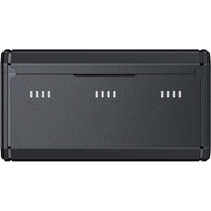 TELESIN NP-BX1 Estuche de Carga Portátil 3 Bahías Indicador de Carga