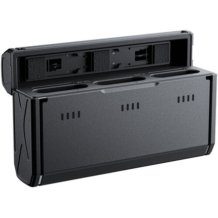 TELESIN NP-BX1 Estuche de Carga Portátil 3 Bahías Indicador de Carga