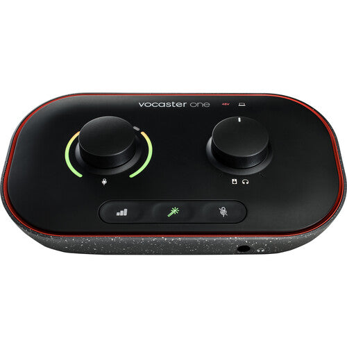 Focusrite Vocaster One Interfaz de audio USB-C 24-Bit 48 kHz con cable USB-A