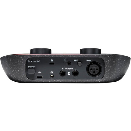 Focusrite Vocaster One Interfaz de audio USB-C 24-Bit 48 kHz con cable USB-A