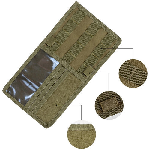 Roaring Fire Gear Organizador Táctico para Visera de Coche 900D Oxford Resistente al Agua