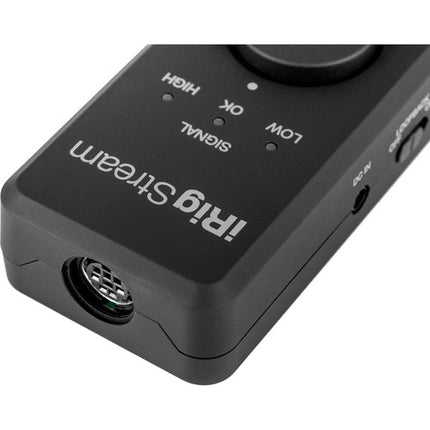 IK Multimedia iRig Stream Interfaz de Audio Ultracompacta 24-Bit 48kHz con Cable Lightning y USB