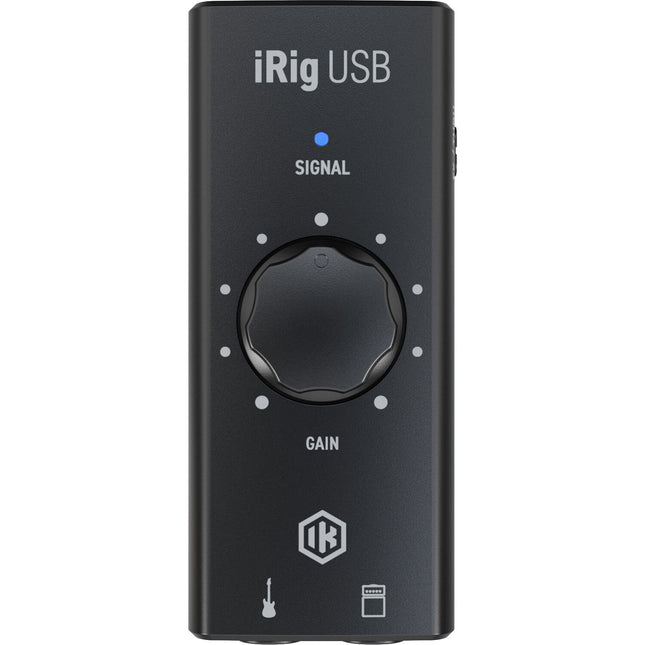 IK Multimedia iRig USB-C Interfaz de Guitarra 24-Bit 48kHz Bus Powered Ligero