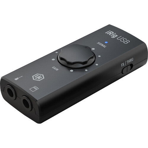 IK Multimedia iRig USB-C Interfaz de Guitarra 24-Bit 48kHz Bus Powered Ligero