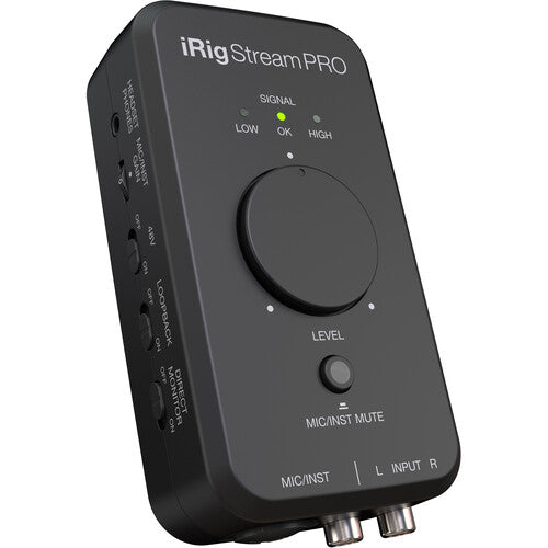 IK Multimedia iRig Stream Pro Interfaz de Audio 4x2 USB 24-Bit 96kHz