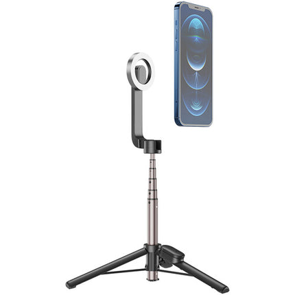 TELESIN Palo Selfie Bluetooth Magnético para iPhone con Tripode Ajustable y Control Remoto
