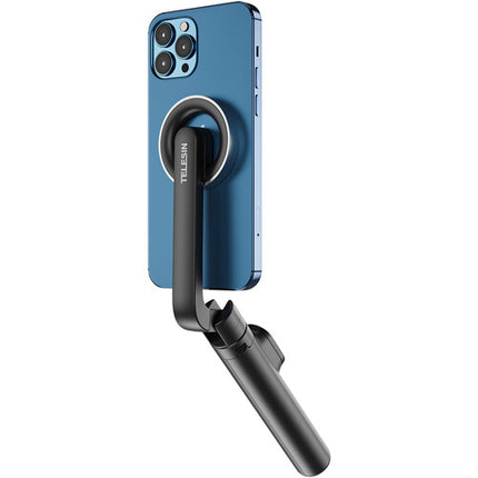 TELESIN Palo Selfie Bluetooth Magnético para iPhone con Tripode Ajustable y Control Remoto
