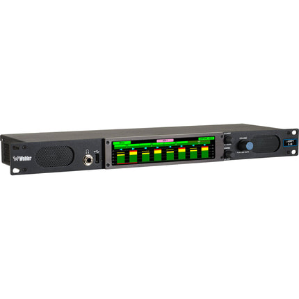 Wohler eAMP1-8-M Monitor de Audio 8 Canales Pantalla Táctil 7 Pulgadas
