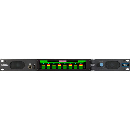 Wohler eAMP1-8-M Monitor de Audio 8 Canales Pantalla Táctil 7 Pulgadas
