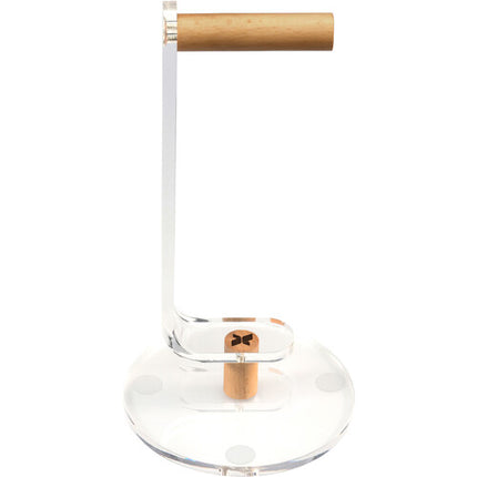 Xcellon HPDS-AW Soporte de Auriculares de Escritorio Acrílico Transparente 27 cm de Altura Base Antideslizante 15 cm