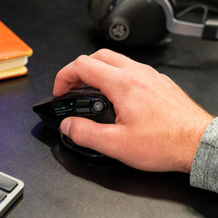 JLab Epic Mouse inalámbrico 2400 dpi 6 meses batería USB-A receptor
