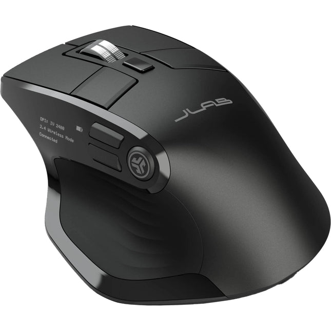 JLab Epic Mouse inalámbrico 2400 dpi 6 meses batería USB-A receptor