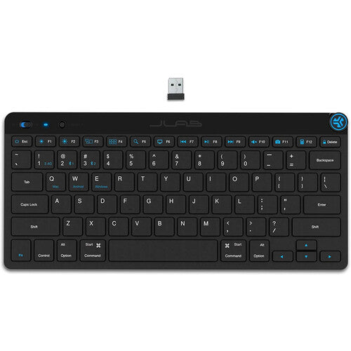 JLab GO Teclado Inalámbrico RF Con Teclas Programables y Control de Volumen