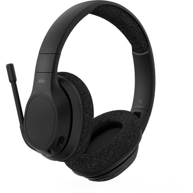Belkin SoundForm Adapt Auriculares Inalámbricos Over-Ear Negro 40mm Bluetooth 5.2 65h batería