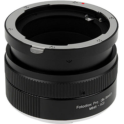 FotodioX DLX Adaptador de lente para Mamiya 645 a Hasselblad XCD con enfoque macro y rosca 49mm