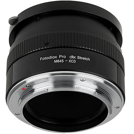 FotodioX DLX Adaptador de lente para Mamiya 645 a Hasselblad XCD con enfoque macro y rosca 49mm