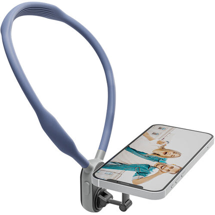 TELESIN Soporte Magnético para Smartphone con Correa de Silicona Azul