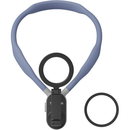 TELESIN Soporte Magnético para Smartphone con Correa de Silicona Azul