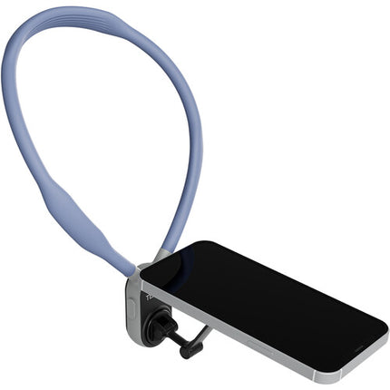 TELESIN Soporte Magnético para Smartphone con Correa de Silicona Azul