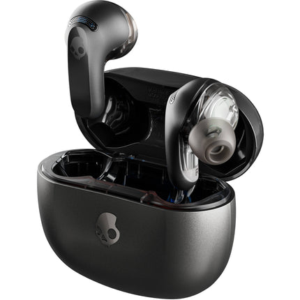 Skullcandy Rail ANC Auriculares Inalámbricos True Wireless Negro ANC 38h batería IPX4 resistente agua